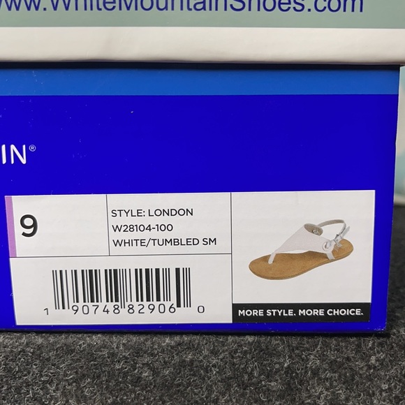 White mountains Leather and suede sandals - Picture 5 of 5